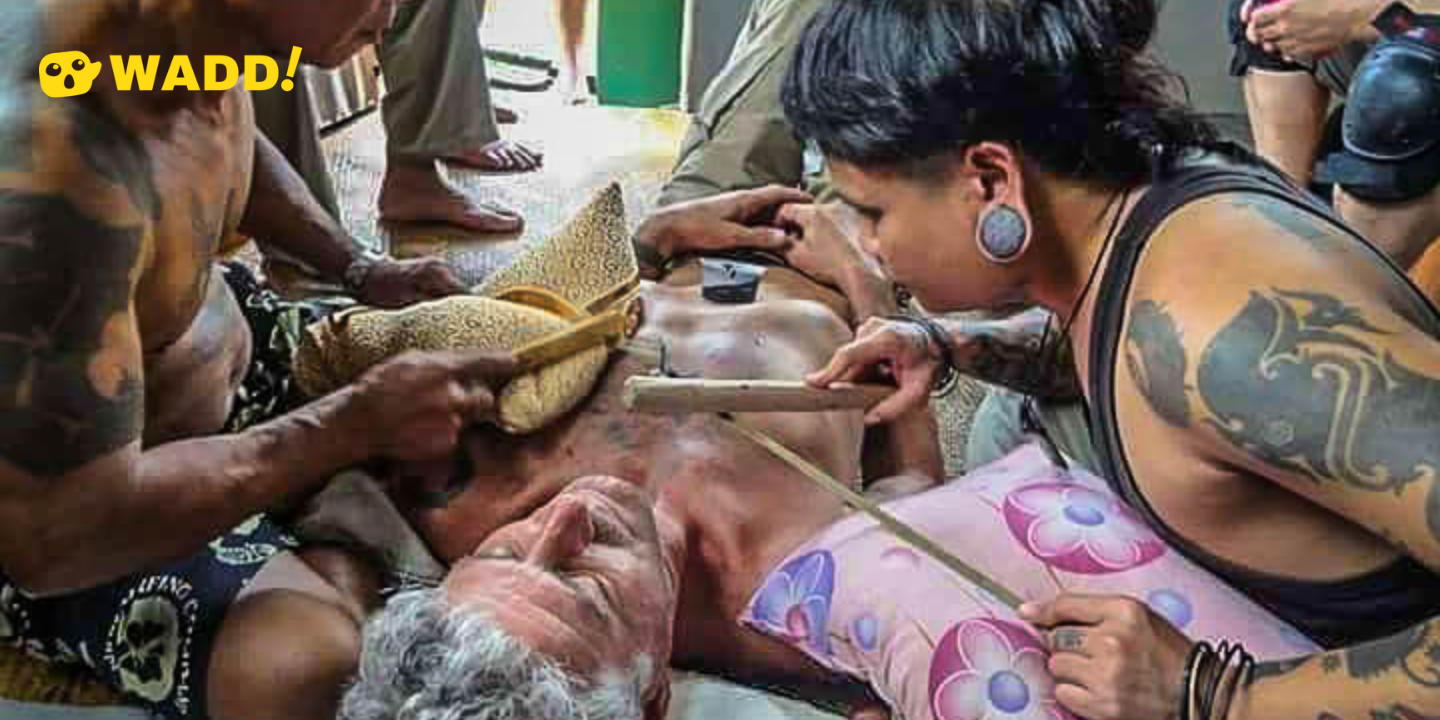 Boy Skrang Tattooing Anthony Bourdain