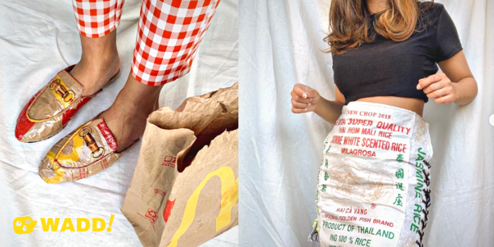 Upcycling Fashion by Instagrammer Putri Samboda