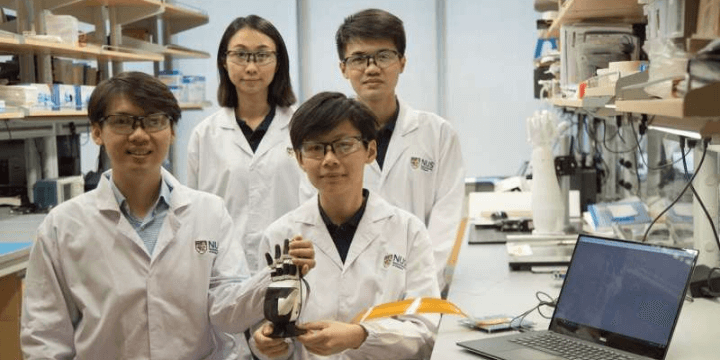 Researchers develop e-skin to give robots and prosthetics a sense of touch