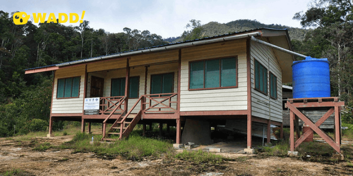 Lepo' Bunga, the research station and visitor centre