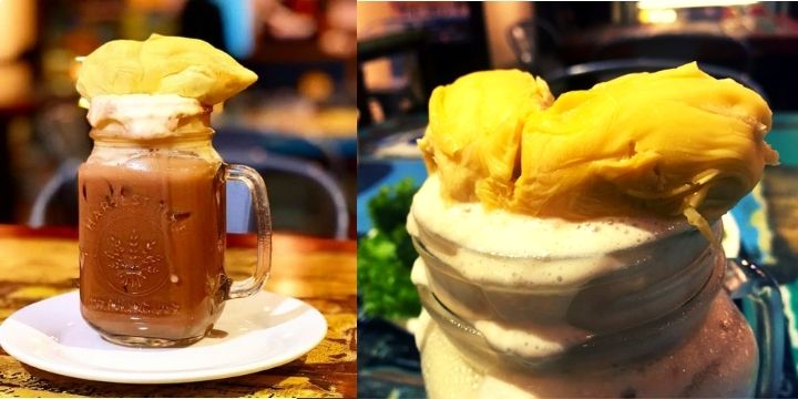 Top 10 Weird food combination that taste good: Durian Cheese Milo Kaw