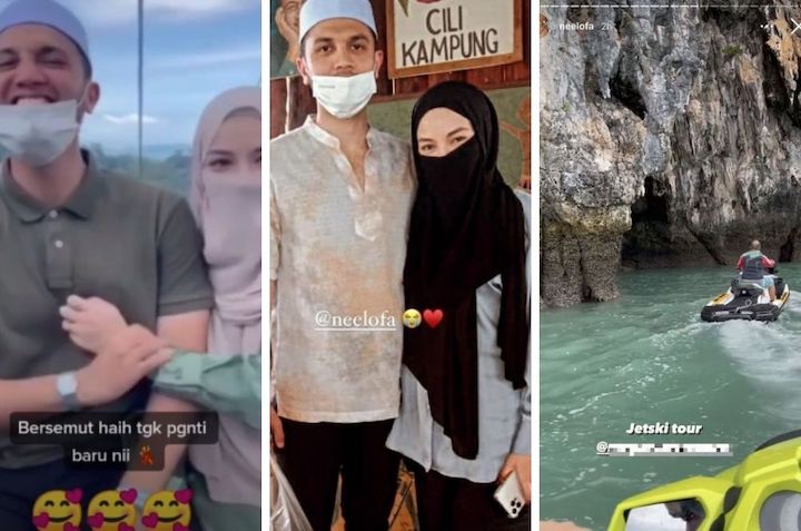 Neelofa and PU Riz