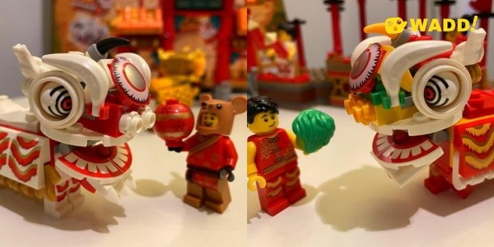 Lego Lion Dance Set