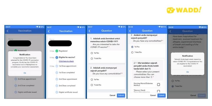 Registration for Covid-19 Vaccine