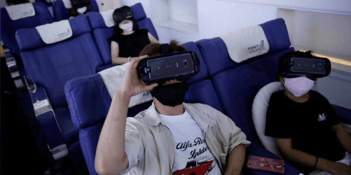 Japan First Airlines for virtual travel
