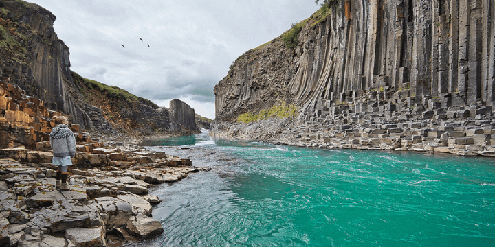 Glaciar Basalt Column