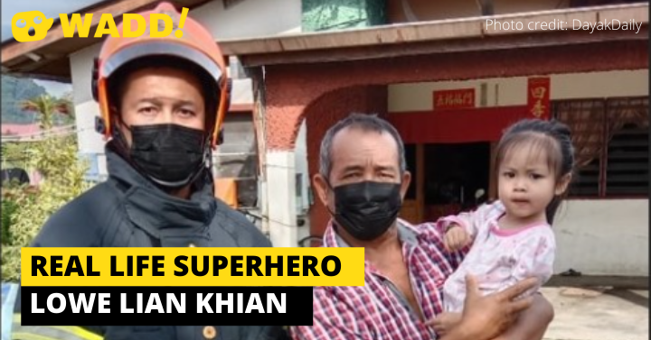 Sarawak: Real Life Superhero Save 2-Year-Old In A Fire At Siburan