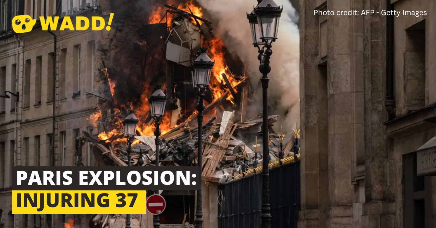 Explosion in Paris: Suspected Gas Leak in Latin Quarter Injures Thirty-Seven